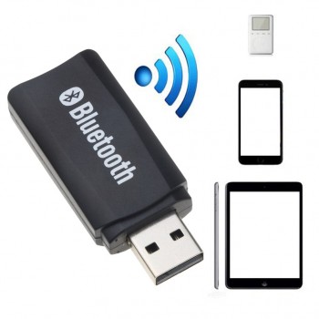 Bluetooth 4.0 mini car kit stereo audio music receiver adapter Aux cable USB power bluetooth receiver Wireless Dongle EDR