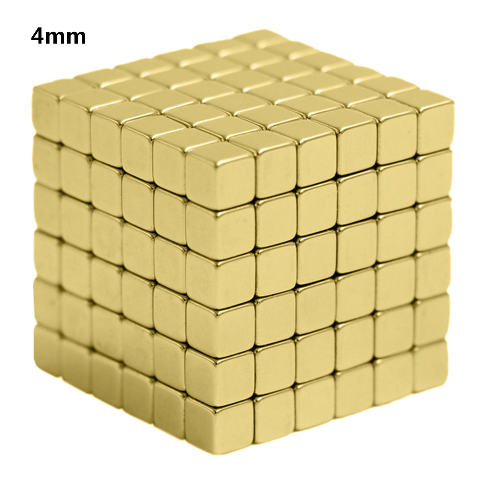 4mm 216Pcs Magnetic Blocks Toys Magnet Block Magic Strong Construction Toy Creative Neodymium Magnets Magneticas Gifts