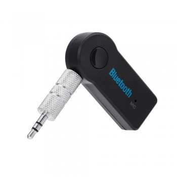 2017 Handfree Car Bluetooth Music Receiver Universal 3.5mm Streaming A2DP Wireless Auto AUX Audio Adapter With Mic For Phone MP3