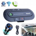 Handsfree Bluetooth Car Kit Wireless Bluetooth Stereo Speaker Phone MP3 Music Player Bluetooth Transmitter With Dual USB Charger