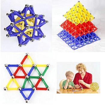 103pcs Magnetic Building Blocks Sticks Construction Fancy Fun Pulzzle Toy Kids Gift