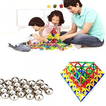 103pcs Magnetic Building Blocks Sticks Construction Fancy Fun Pulzzle Toy Kids Gift