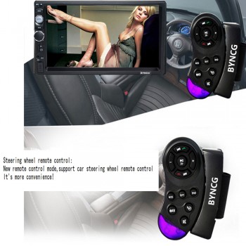 Universal 7 Inch 2 DIN Car Audio Stereo Player Touch Screen Car Video MP5 Player TF SD MMC USB FM Radio Hands-free Call