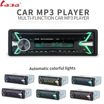 LaBo New 12V Car audio stereo Car Radio Bluetooth V3.0 In-dash 1 Din FM Aux Input Receiver SD USB MP3 MMC WMA Car Radio Playe