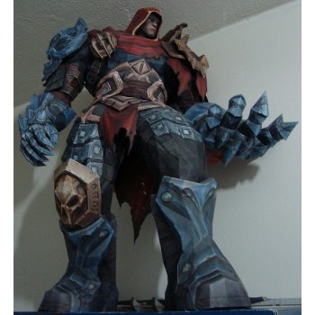 80cm Darksiders Wrath War Guerra Paper Model