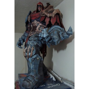 80cm Darksiders Wrath War Guerra Paper Model