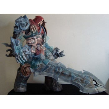 80cm Darksiders Wrath War Guerra Paper Model