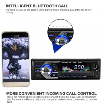 2019 New 12V Car tuner Stereo bluetooth FM Radio MP4 Audio Player Phone USB/SD MMC Port Car radio bluetooth tuner In-Dash 1 DIN