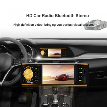 wholesale 4019B one1 Din Car Radio Audio auto Stereo 12v USB AUX FM Bluetooth with Rearview Camera Remote Control autoradio