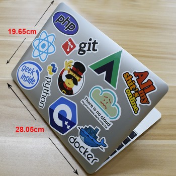 50 Pcs Internet Java JS Php Html Cloud Docker Bitcoin Programming Language APP Logo Cool Stickers for Laptop Car DIY Stickers