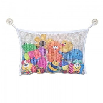 Baby Toy Mesh Bag Bath Bathtub Doll Organizer Suction Bathroom Bath Toy Stuff Net