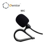 High Quality! Special Black Hands Free Clip on 3.5mm Mini Studio Speech Microphone