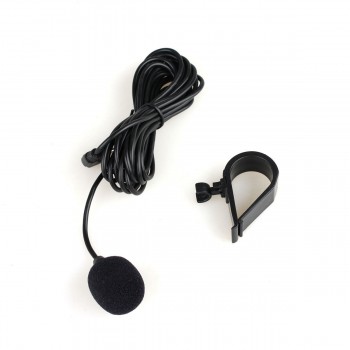 High Quality! Special Black Hands Free Clip on 3.5mm Mini Studio Speech Microphone