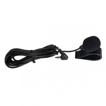 High Quality! Special Black Hands Free Clip on 3.5mm Mini Studio Speech Microphone