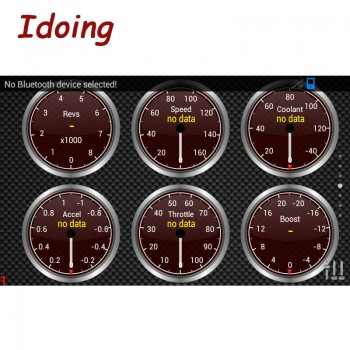 IDoing ELM 327 V1.5 Bluetooth Vehicle Diagnostic Tool OBD2 OBD-II ELM327 Car Interface Scanner Works For Android