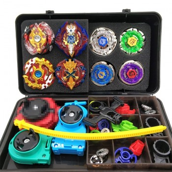 8PCS Beyblade burst Toupie Beyblades Metal Fusion Black Beyblades Set Box bey blade Launcher Beyblade Toys For Childn Bayblade