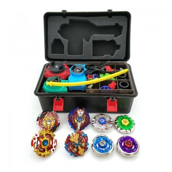 8PCS Beyblade burst Toupie Beyblades Metal Fusion Black Beyblades Set Box bey blade Launcher Beyblade Toys For Childn Bayblade