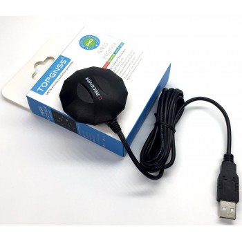 Cable 1.5m  USB GPS GPS BDS receiver Antenna module USB output protocol, compatible replacement BU353S4