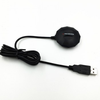 Cable 1.5m  USB GPS GPS BDS receiver Antenna module USB output protocol, compatible replacement BU353S4