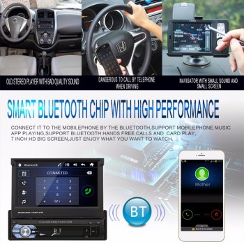 SWM 9601G Upgraded 7in 2din Touch Screen Car Stereo MP5 Player GPS Navi RDS AM FM Radio USB/TF/AUX Head Unit for Android phones