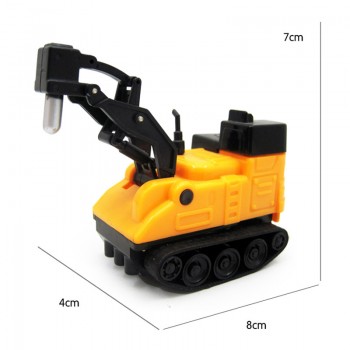 Hot Engineering Vehicles Mini Magic Toy Truck Childrens Inductive Truck Toys Figure Tank Car Pen Draw Lines Induction Rail Car