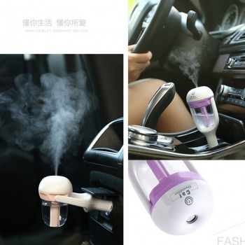 Car Aromatherapy Air Humidifier car Purifier air freshener Sprayer Water Essential Oil Fragrance Diffuser 50ml 4 colors 1PC