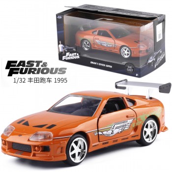 1:32 Jada Classic Metal Fast and Furious 8 Race Car Alloy Diecast Toy Model CarsToy For Children Gifts Collection Free Shipping