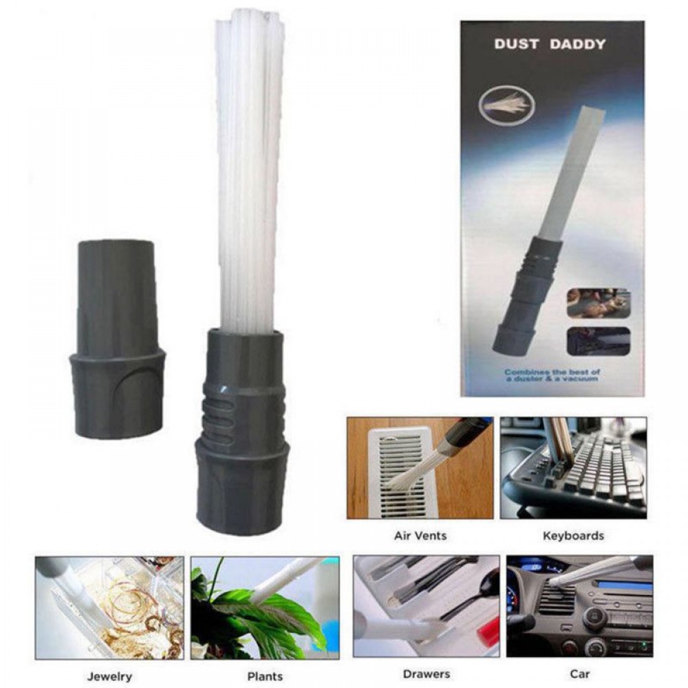 Dust Cleaner Brush Dirt Remover Multifunctional Cleaning  Universal Vac Attachment As Car Seen TV Pet Hair Car Styling