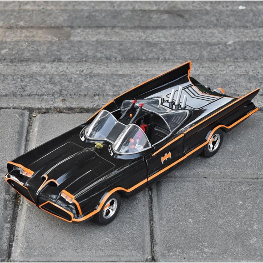 Movie collection car model 1:24 scale alloy sliding car toys diecast metal toy vehicles 2 open doors Batman Chario free shipping