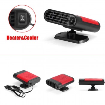 200W 12V Car Parking Heater Electric Heating Cooling 2 in 1 Hot Warm Fan Auto Heater Dryer Heated Windshield Demister Defroster