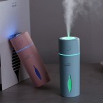 Car air freshener Leaf humidifier USB 150ml  Mini Ultrasonic Essential Oil Diffuser LED Air Purifier Mist Maker Office Home