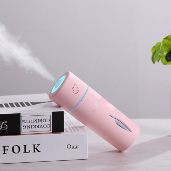 Car air freshener Leaf humidifier USB 150ml  Mini Ultrasonic Essential Oil Diffuser LED Air Purifier Mist Maker Office Home