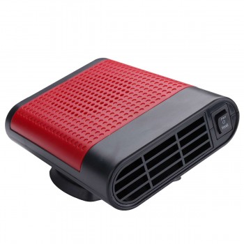 Car Auto Vehicle Electric Fan Heater Heating Windshield Defroster Demist 12V 150W Warm air + cool air with Adjustable Stand