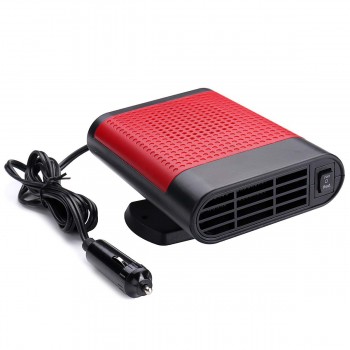 Car Auto Vehicle Electric Fan Heater Heating Windshield Defroster Demist 12V 150W Warm air + cool air with Adjustable Stand