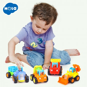 HOLA 326 Baby Toy Truck Vehicle Pull Back Car Model Children Playing Toys Beach Sand Tools with Original Box