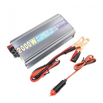 Car Power inverter 24V 220V Power Inverter Adapter Converter USB Power Supply Switch On-Board Charger Fit below 800W