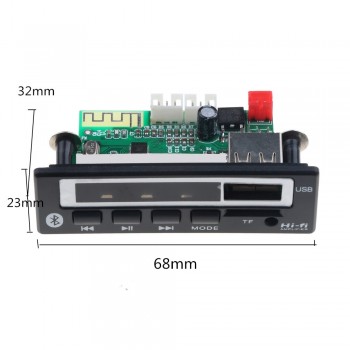 5V 12V Bluetooth V5.0 MP3 Player Wireless Receiver Mp3 Decoder Board Car FM Radio Module TF USB 3.5mm AUX Audio Adapter