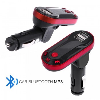 Auto Parts Charger Adapter Mp3 Car Kit Music Player Bluetooth Wireless Car Mp3 Player Handsfree USB TF SD Remote FM Transmitter