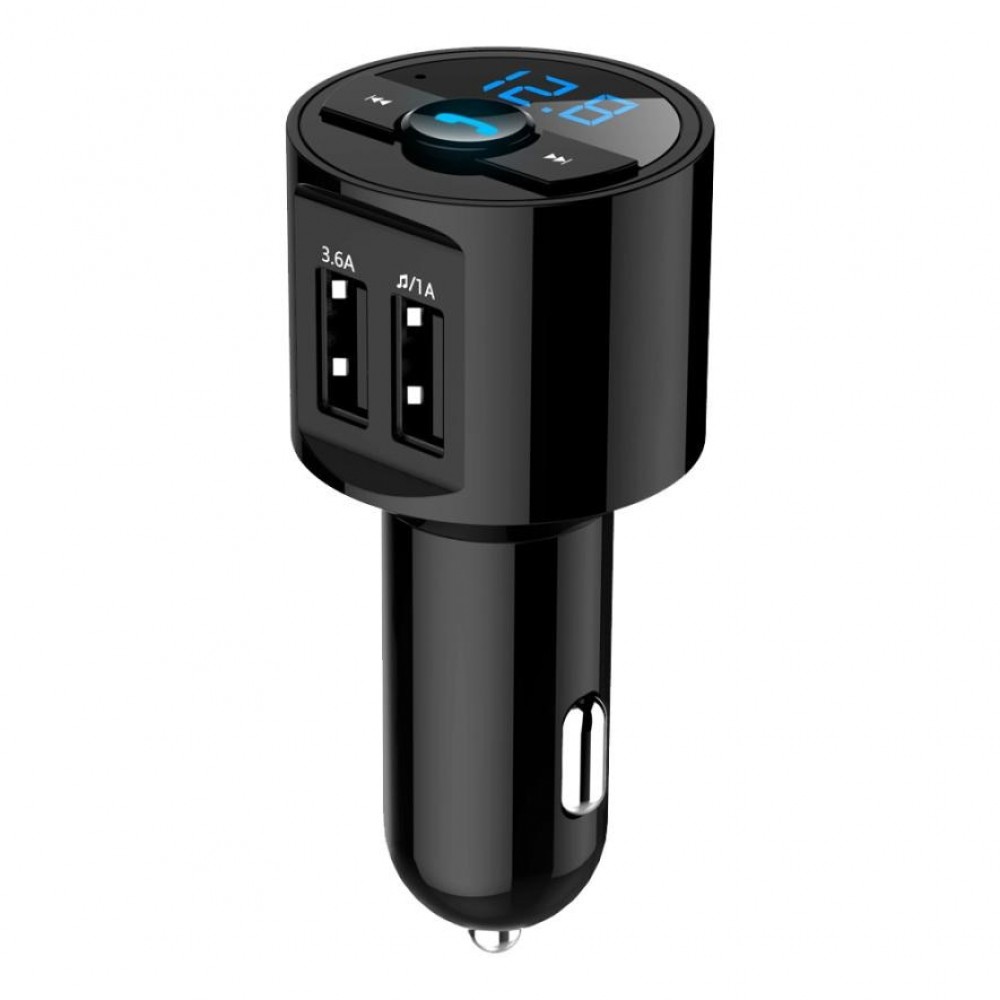 Car charger Bluetooth Car Kit MP3 Wireless FM Transmitter Dual USB Charger Handsfree OCT16