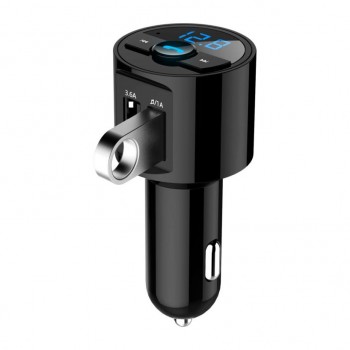 Car charger Bluetooth Car Kit MP3 Wireless FM Transmitter Dual USB Charger Handsfree OCT16