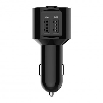 Car charger Bluetooth Car Kit MP3 Wireless FM Transmitter Dual USB Charger Handsfree OCT16