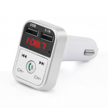 2018 New Car MP3 Player 1PC Car Kit Handsfree Wireless Bluetooth FM Transmitter LCD MP3 Player USB Charger High Quality 30