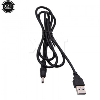 USB 2.0 A Male To 3.5x1.35mm 3.5mm Plug Barrel Jack 5V DC Power Supply Cord Adapter Charger Cable 3.5*1.35mm