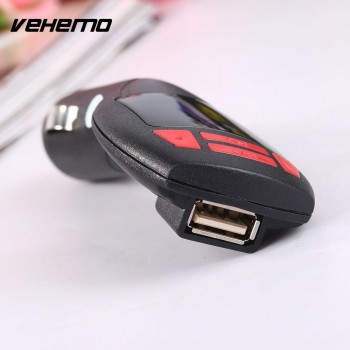 Vehemo DC 12V USB TF Car Mp3 Music Player Audio Player Universal Stereo Radio Vehicle FM Transmitter Smartphones Car Accessories