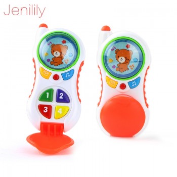 Baby Toys Baby Cell Phone Toy With Sound And Light Learning Study Kid Music Phone Educational Toy Birthday Christmas Gift