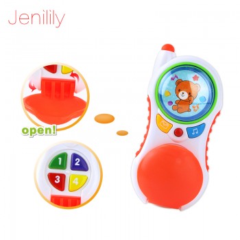 Baby Toys Baby Cell Phone Toy With Sound And Light Learning Study Kid Music Phone Educational Toy Birthday Christmas Gift