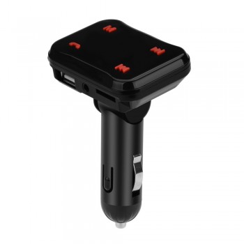 Multifunction Car Bluetooth MP3 Kit Hands-free FM transmitter Cigarette Lighter USB Charger C26 Usb To Mp3 Adapter FM Modulator