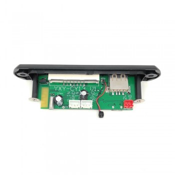 5v 12v Bluetooth 4.2 MIC Audio Module MP3 WMA Player MP3 decoder with Board Module TF Card Slot / USB / FM / remote display