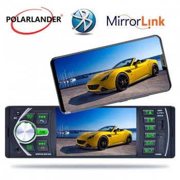 4.1 Inch HD Bluetooth USB MP5 MP4 Car Radio Stereo Player rear Camera/DVR Input TF AUX FM 1 Din radio cassette player Autoradio