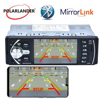 4.1 Inch HD Bluetooth USB MP5 MP4 Car Radio Stereo Player rear Camera/DVR Input TF AUX FM 1 Din radio cassette player Autoradio